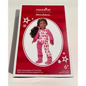 American Girl Hanna Andersson Holiday Treetops Pajamas